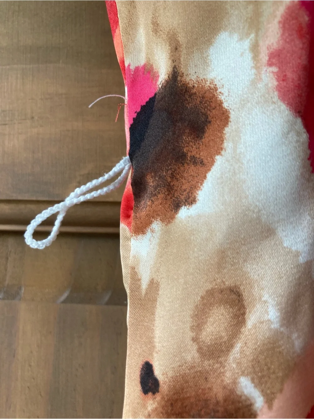 Duo Maternity Shades of Pink & Brown SS Top XL (Maternity) - Picture 6 of 8